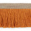 Schumacher Braided Linen Fringe Orange Trim 76262