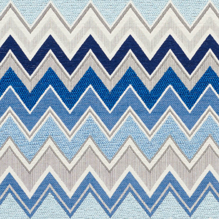 Schumacher Zenyatta Mondatta II Blue Fabric 76300
