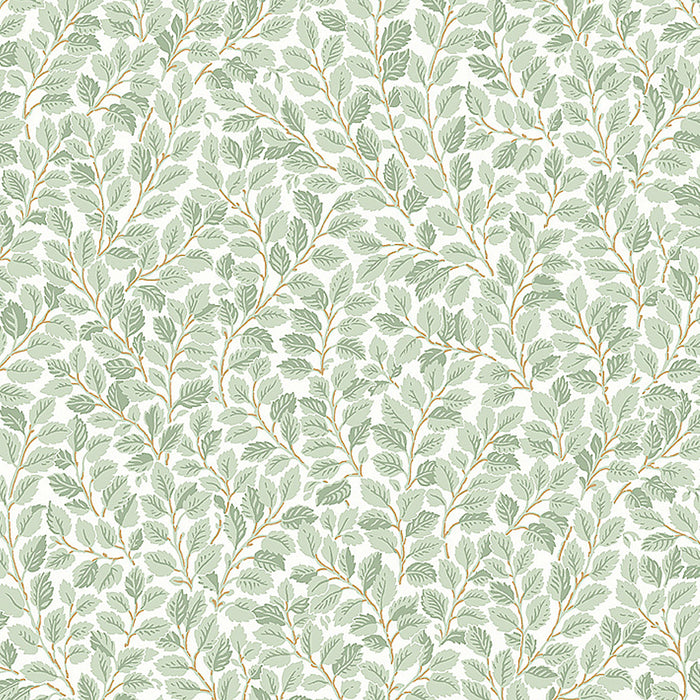 Schumacher Hazel Ivory Wallpaper Sample 7662