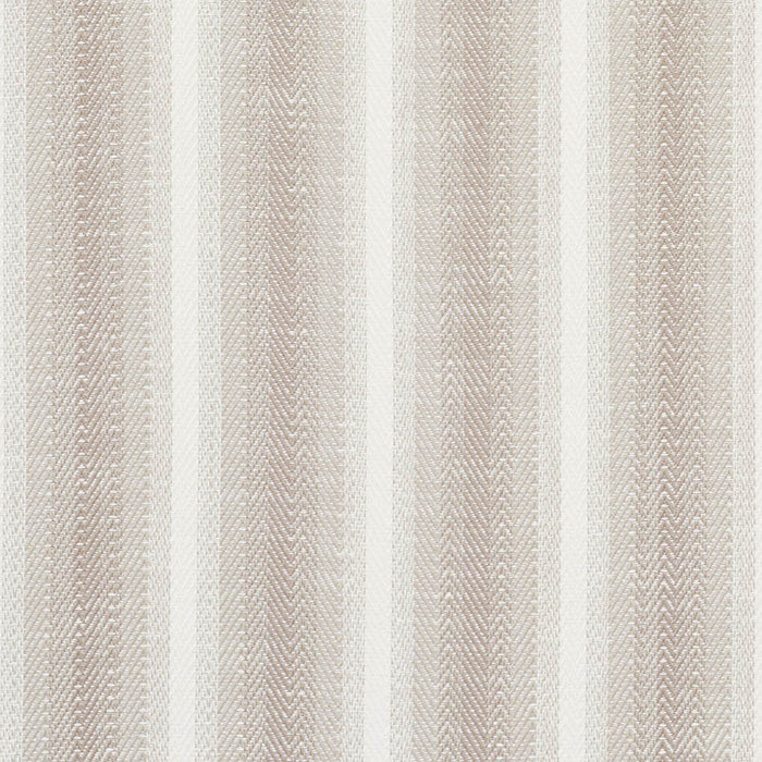 Schumacher Colada Stripe Indoor/Outdoor Natural Fabric Sample 76662