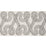 Schumacher Freeform Embroidered Tape Dove Trim 76730