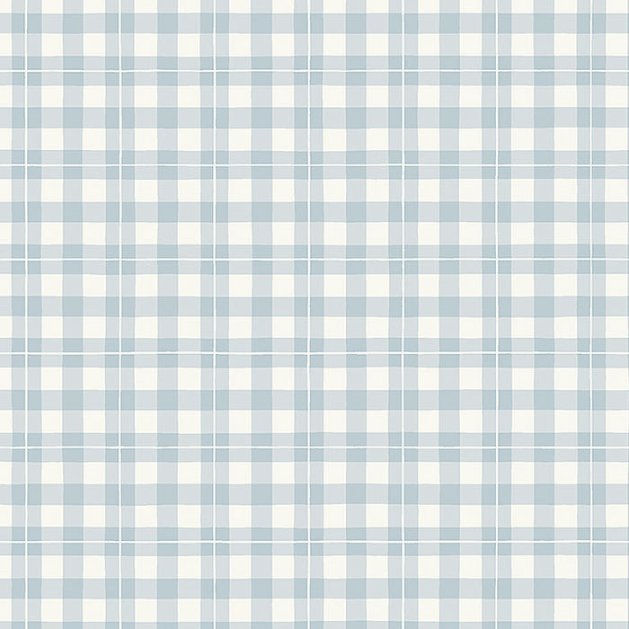 Schumacher Frida Blue Wallpaper 7674