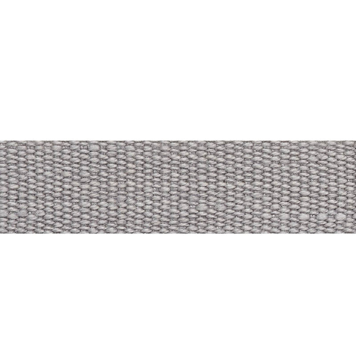 Schumacher Mathias Linen Tape Narrow Grey Trim 76832