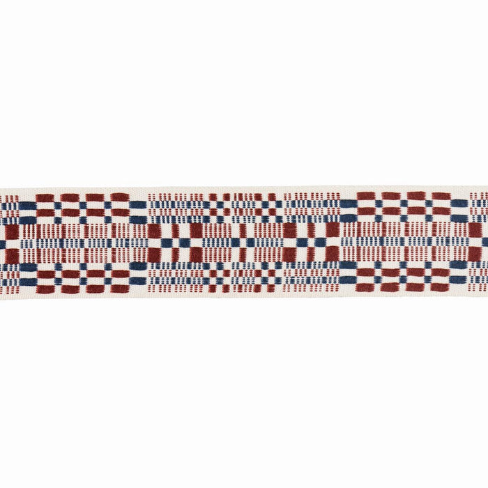 Schumacher Brimfield Tape Americana Trim 76956