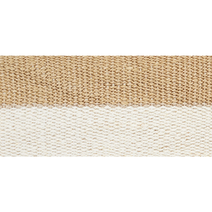 Schumacher Modern Neutral IIi Medium Tape White & Gold Trim 77040