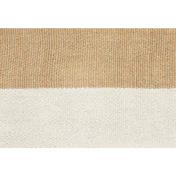 Schumacher Modern Neutral IIi Wide Tape White & Gold Trim Sample 77050