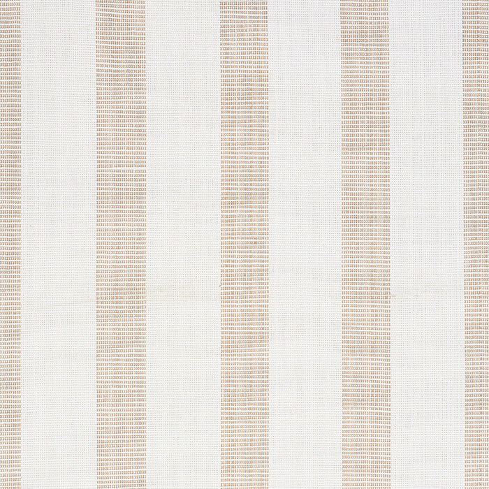 Schumacher Ketley Performance Stripe Natural Fabric Sample 77560