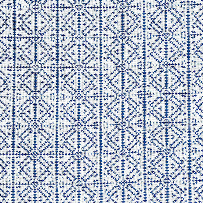 Schumacher Poxte Hand Woven Navy Fabric 78891
