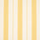 Schumacher Lubeck Stripe Yellow Fabric Sample 79096