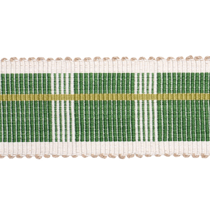 Schumacher Calcada Tape Medium Grass Trim 79209