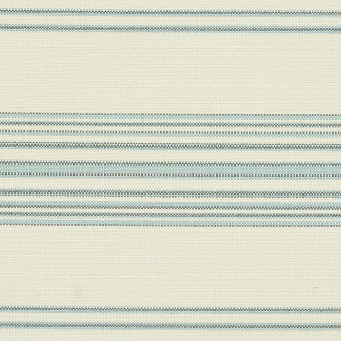 Schumacher Solana Stripe Indoor/Outdoor Sky Fabric Sample 79332