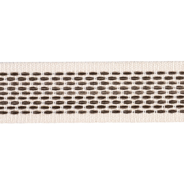 Schumacher Portola Tape Indoor/Outdoor Pebble Trim 79427