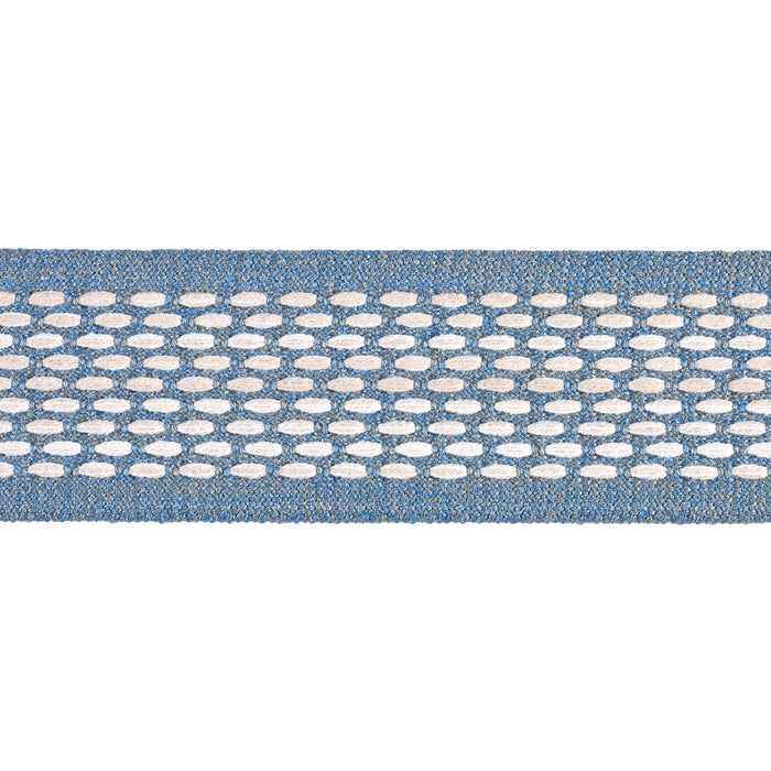 Schumacher Portola Tape Indoor/Outdoor Sky Trim 79428