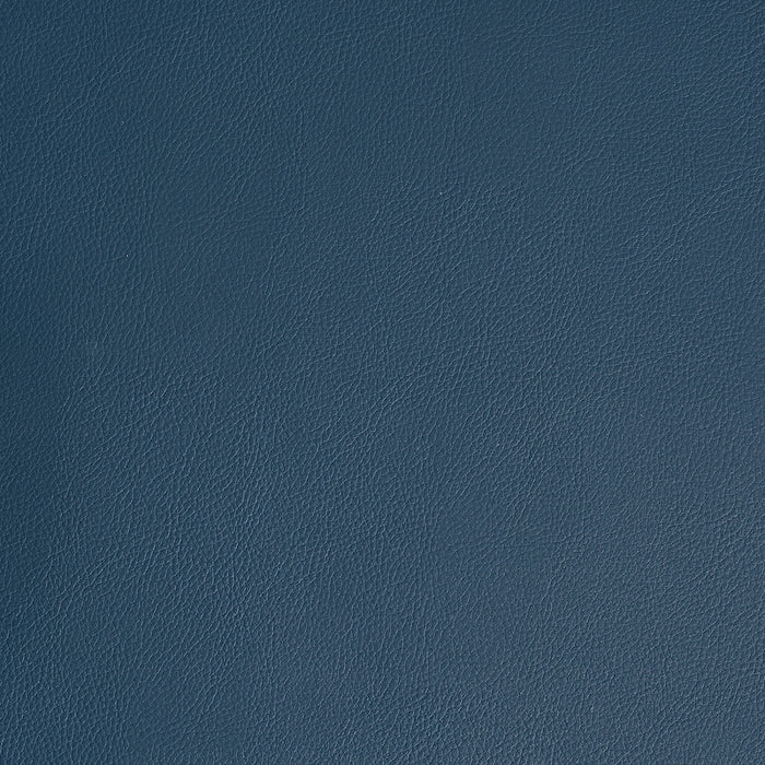 Schumacher Vegan Leather Indoor/Outdoor Navy Fabric 79558