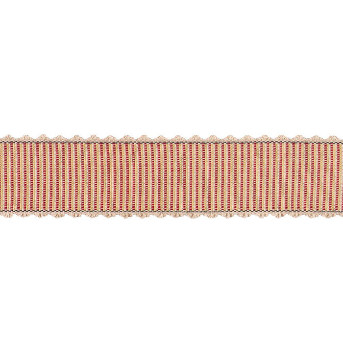 Schumacher Obi Tape Scarlet Trim 79724