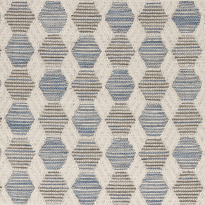 Schumacher Coquina Performance Blue Fabric 79840