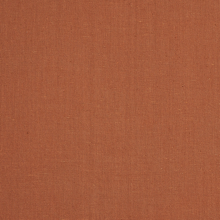 Schumacher Marco Performance Linen Terracotta Fabric 79996