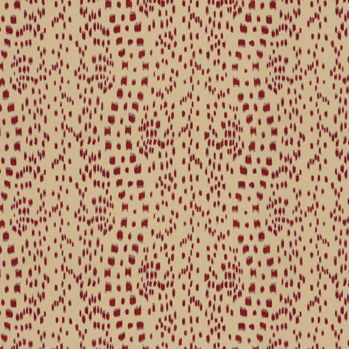 Brunschwig & Fils Les Touches Bordeaux Fabric Sample 8012138.9.0