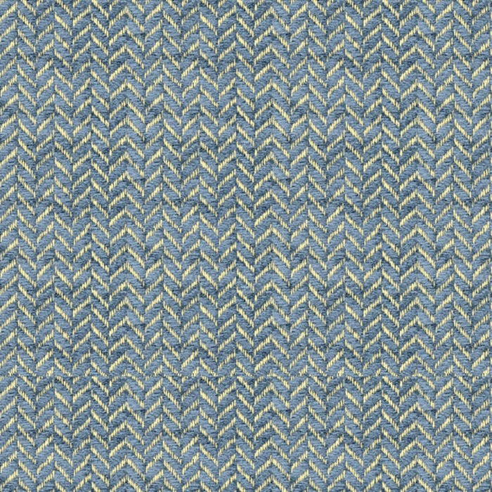 Brunschwig & Fils Mottaret Chenille Blue Fabric Sample 8016111.5.0