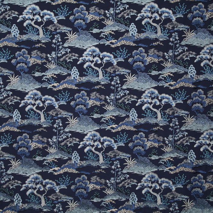 Pindler Zen Garden Midnight Fabric ZEN015-BL01
