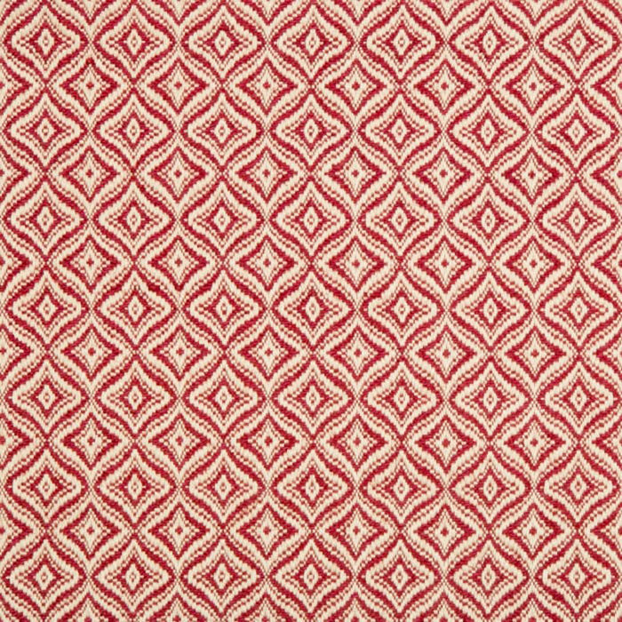 Brunschwig & Fils Embrun Woven Red Fabric Sample 8017102.19.0