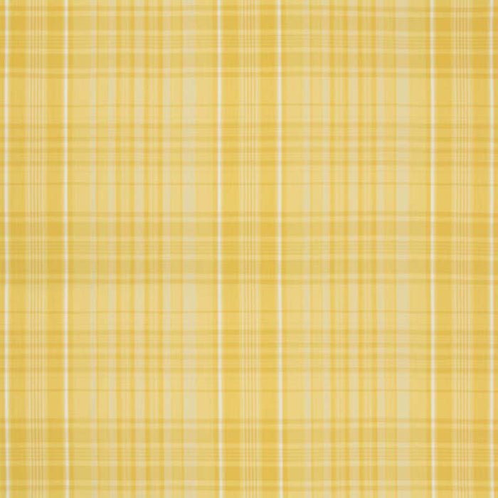 Brunschwig & Fils Guernsey Check Yellow Fabric Sample 8019101.40.0