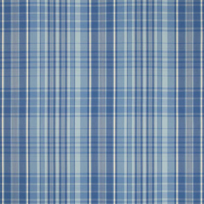 Brunschwig & Fils Guernsey Check Blue Fabric Sample 8019101.5.0