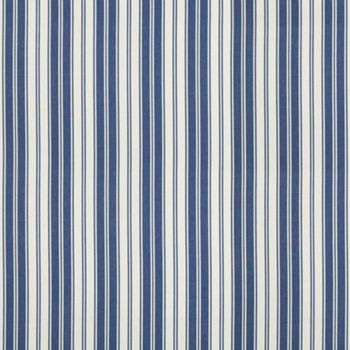 Brunschwig & Fils Audemar Stripe Blue Fabric Sample 8019106.5.0