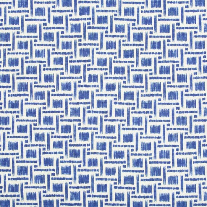 Brunschwig & Fils Mira Print Blue Fabric Sample 8019135.5.0