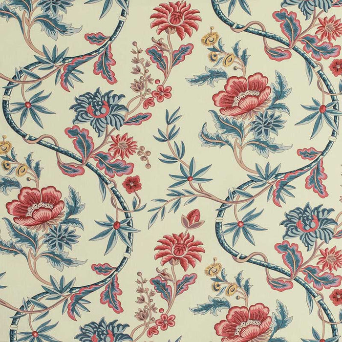Brunschwig & Fils Veronique Print Blue Fabric Sample 8020122.195.0