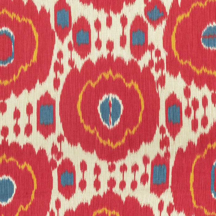 Brunschwig & Fils Mayenne Print Red Fabric Sample 8020125.195.0