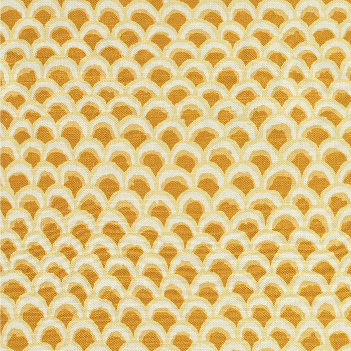 Brunschwig & Fils Pave Ii Print Canary Fabric Sample 8020126.40.0