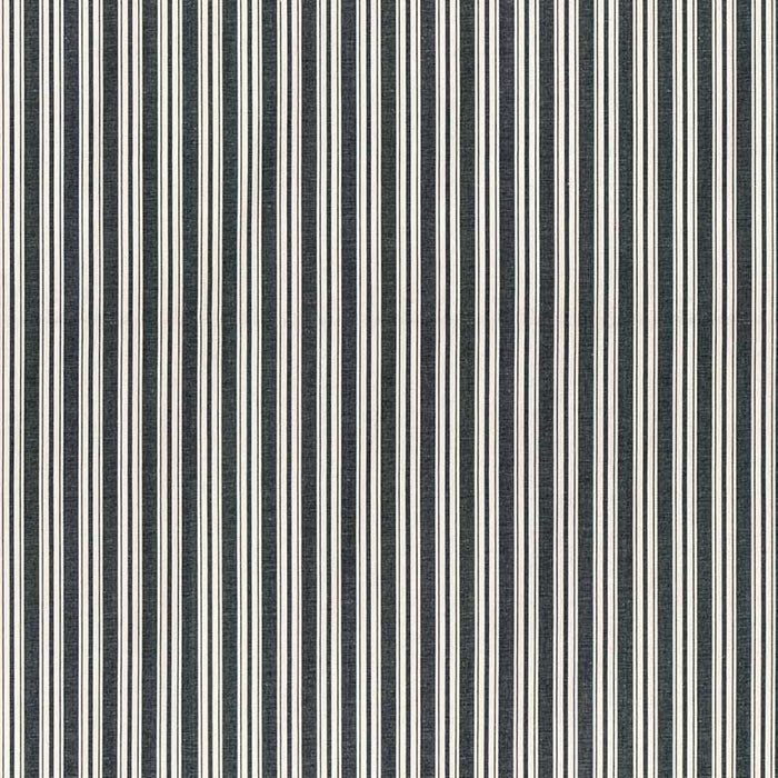 Brunschwig & Fils Selune Stripe Noir Fabric Sample 8022118.8.0