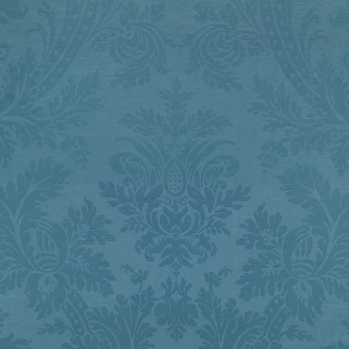 Brunschwig & Fils Arnaud Damask Blue Fabric 8023150.5.0