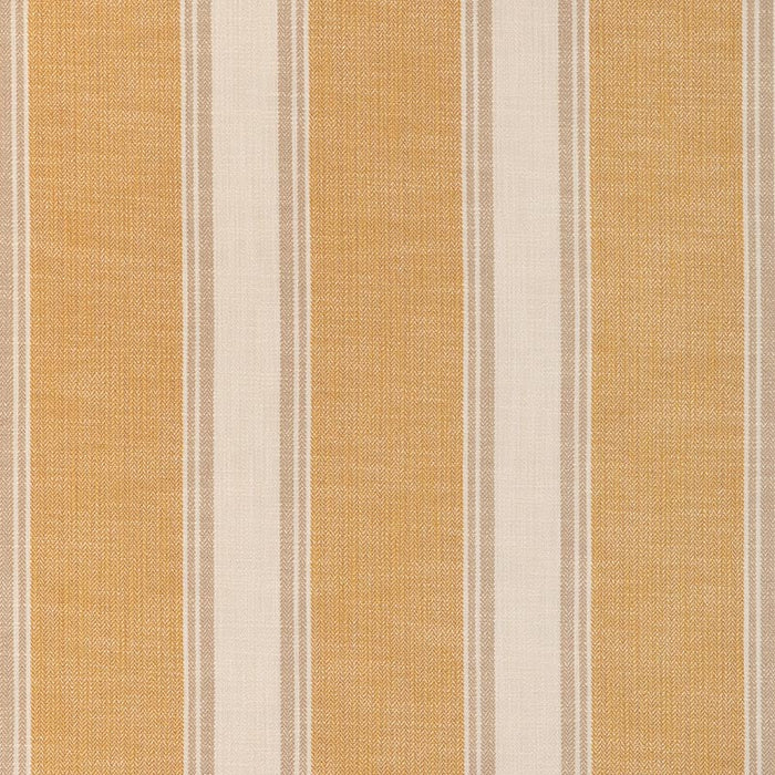 Brunschwig & Fils La Riviera Stripe Ochre Fabric Sample 8024120.416.0