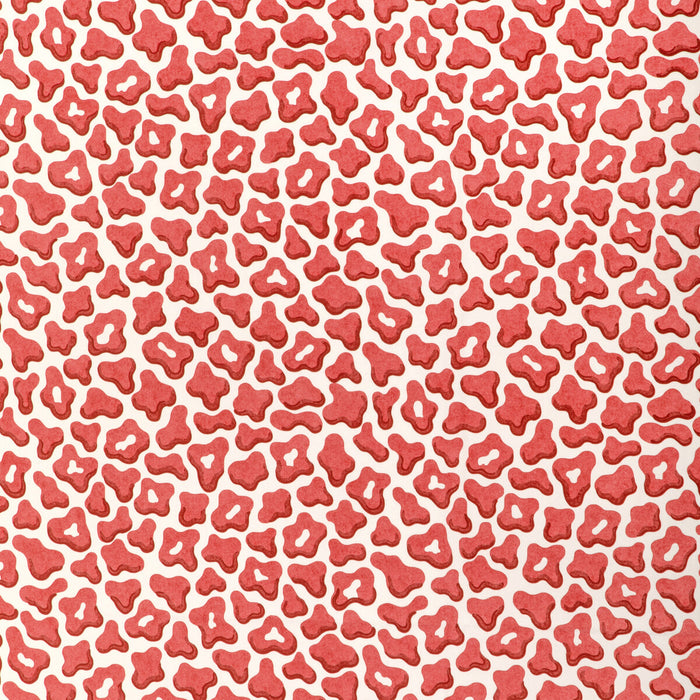 Brunschwig & Fils Guepard Print Rouge Fabric Sample 8024125.19.0