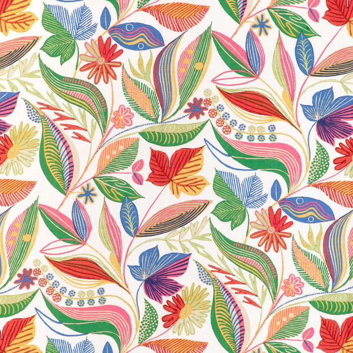 Brunschwig & Fils Carlsten Print Spring Fabric Sample 8024126.73.0