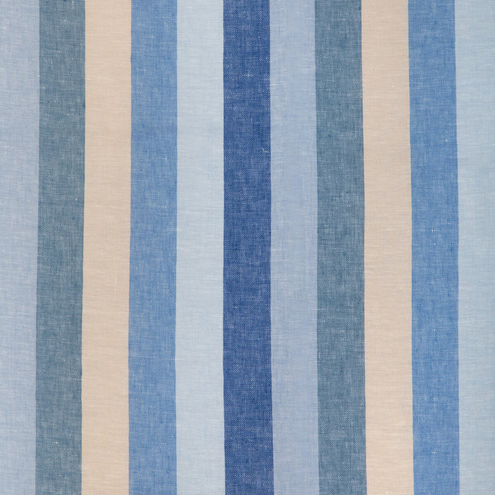 Brunschwig & Fils Picnic Stripe Blue Fabric Sample 8024127.155.0