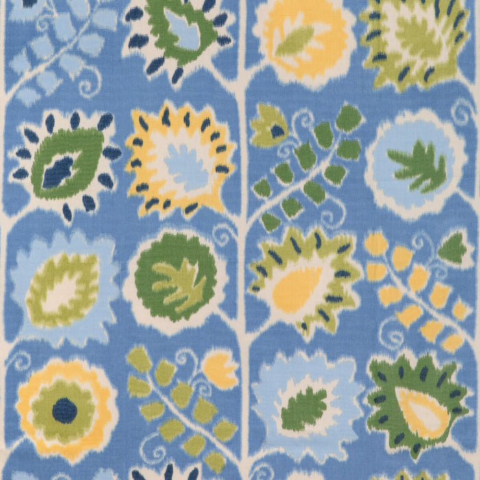 Brunschwig & Fils Rosendal Warp Print Delft Fabric Sample 8024128.153.0