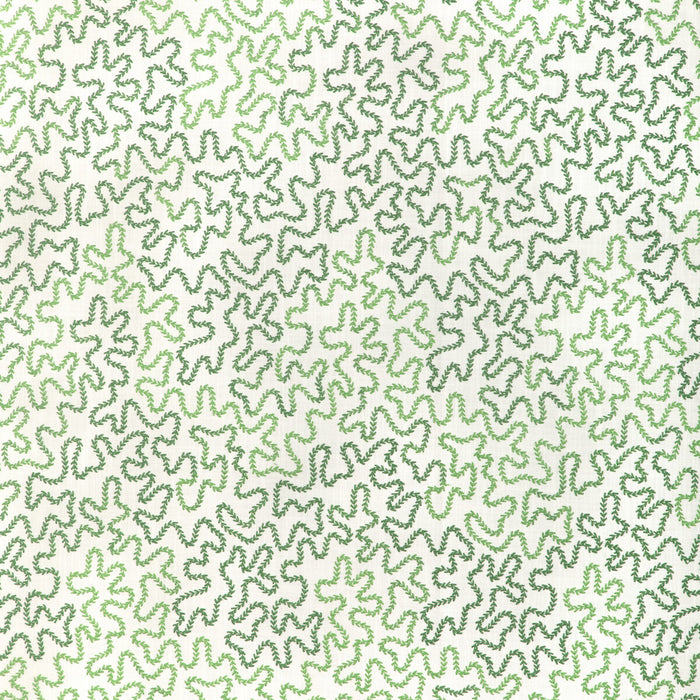 Brunschwig & Fils Bramble Emb Leaf Fabric Sample 8024132.33.0