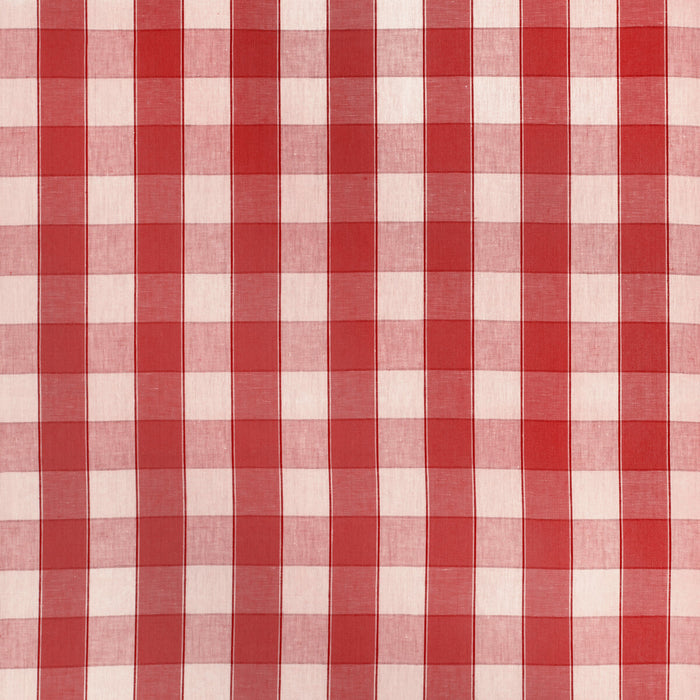 Brunschwig & Fils Clemens Check Red Fabric Sample 8024138.19.0