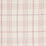 Schumacher Nils Plaid Linen Red Fabric 80300
