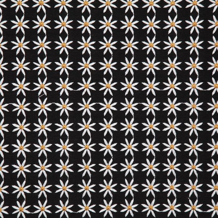 Pindler Daisy Black Fabric DAI010-BK01