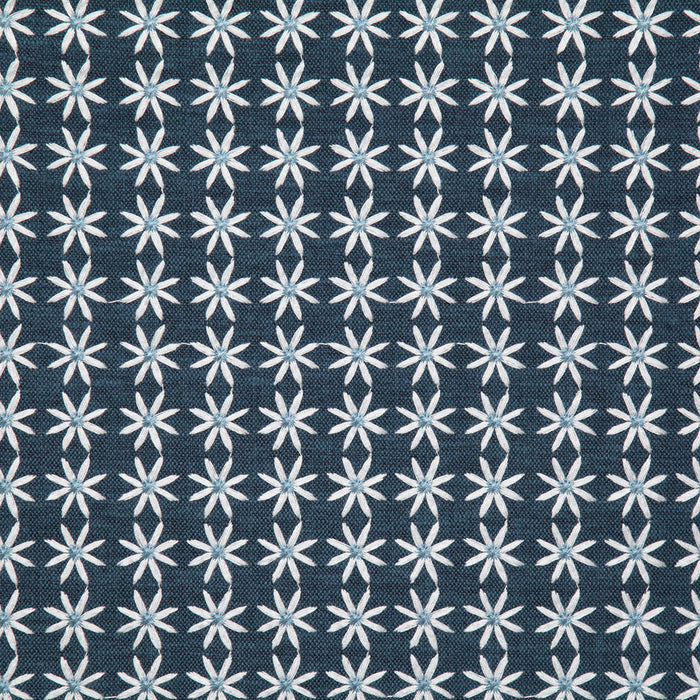 Pindler Daisy Blue Fabric DAI010-BL01