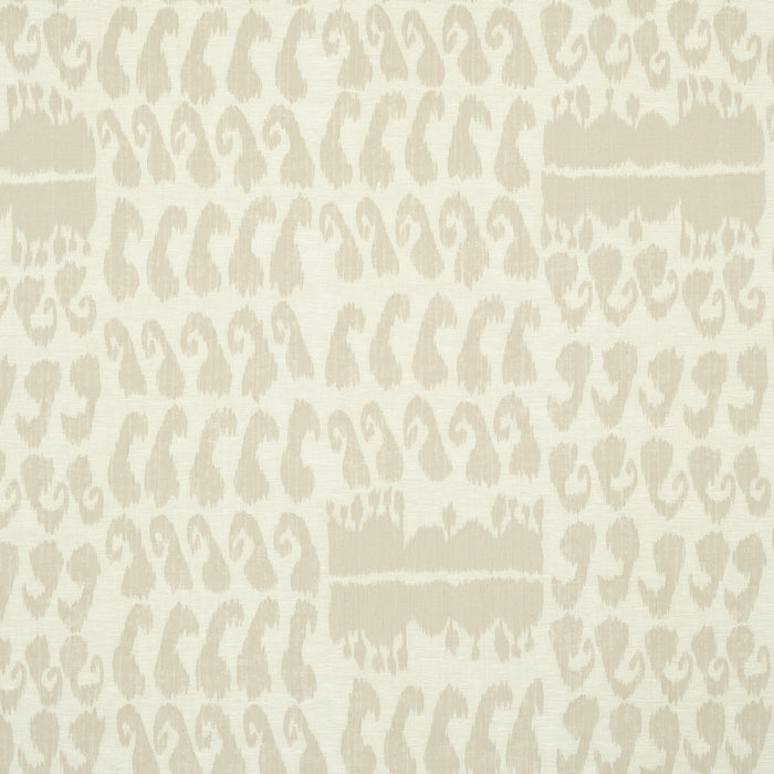 Schumacher Nallamala Fabric Ivory Fabric Sample 80380