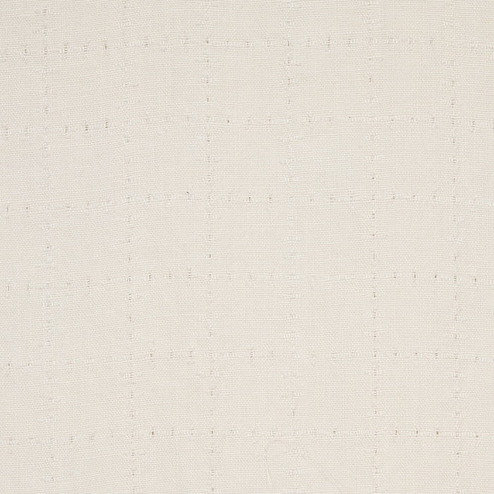 Schumacher Elin Check Ivory Fabric 80410