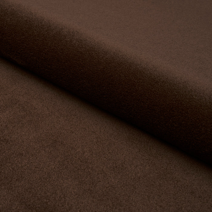 Schumacher Hermine Virgin Wool Chocolate Fabric 80475