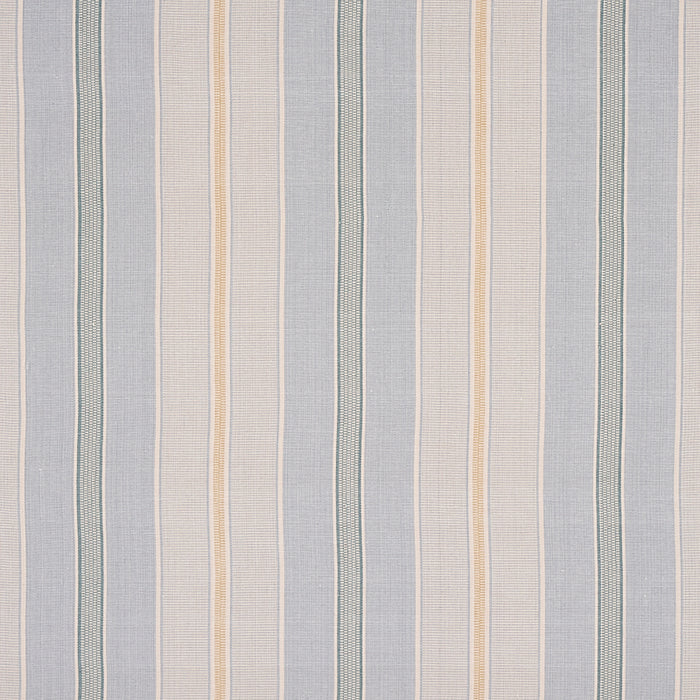 Schumacher Scoop Hand Woven Stripe Breeze Fabric 80811