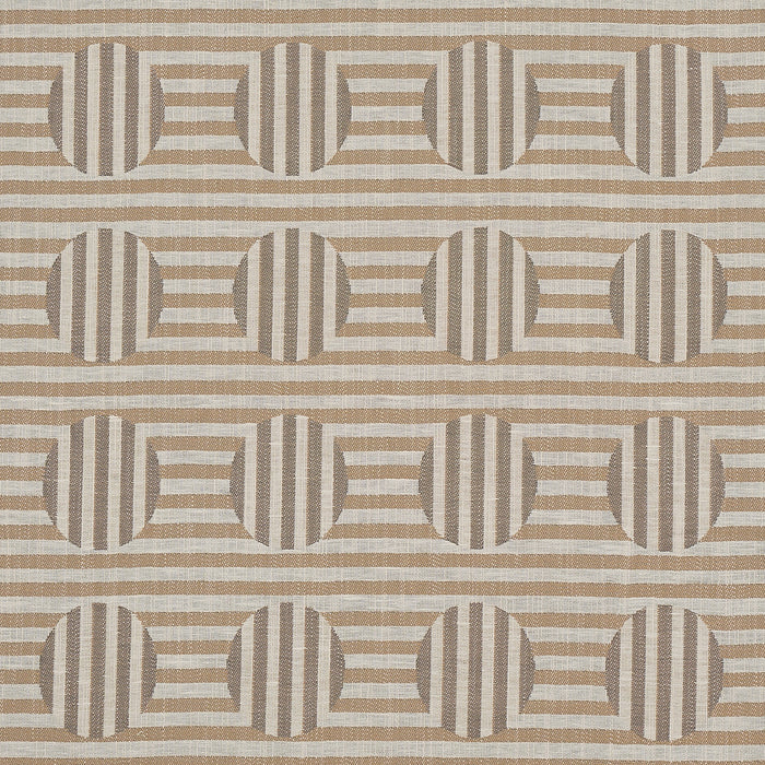 Schumacher Soto Sand Fabric Sample 80841