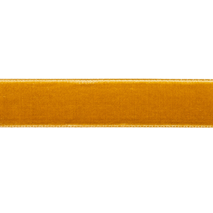 Schumacher Velvet Tape Medium Gold Trim 80946